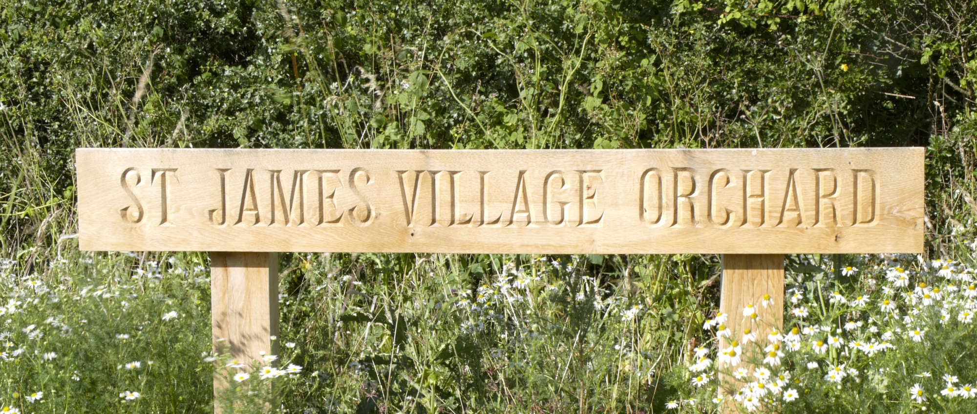 St James Village Sign