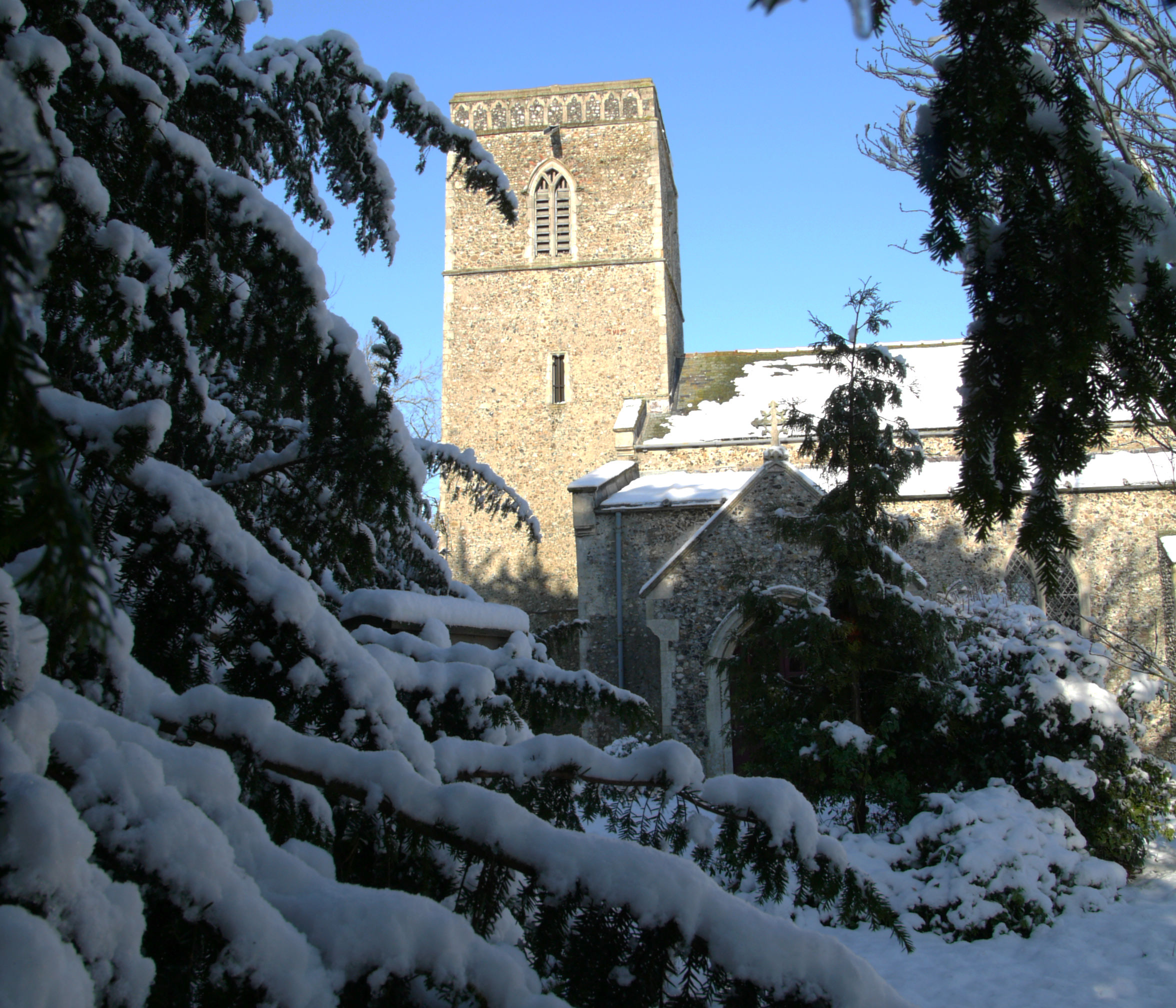 Church Header Image snow view