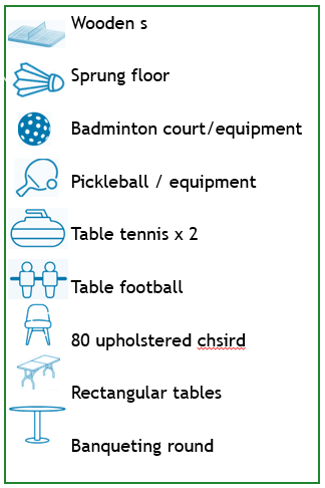 Hall Facilities