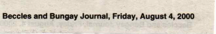 Beccles and Bungay Journal Credit